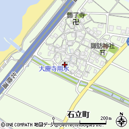 石川県白山市石立町34周辺の地図