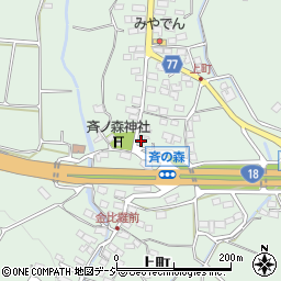 長野県千曲市八幡上町3844-2周辺の地図