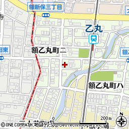 石川県金沢市額乙丸町ニ周辺の地図