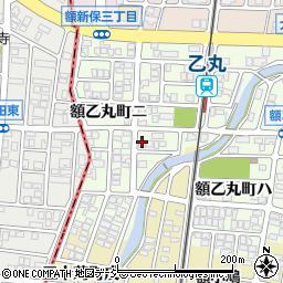 石川県金沢市額乙丸町（ニ）周辺の地図