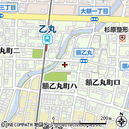 石川県金沢市額乙丸町ハ周辺の地図
