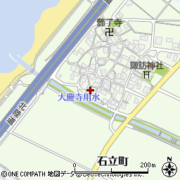 石川県白山市石立町35周辺の地図