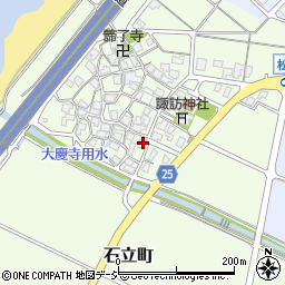 石川県白山市石立町7周辺の地図