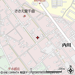 長野県千曲市内川1113-6周辺の地図