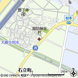 石川県白山市石立町230周辺の地図