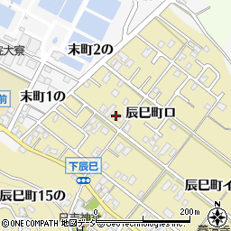 石川県金沢市辰巳町ロ70周辺の地図