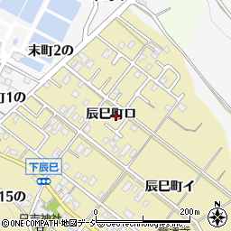 石川県金沢市辰巳町ロ85周辺の地図
