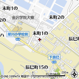 石川県金沢市末町１の210-3周辺の地図