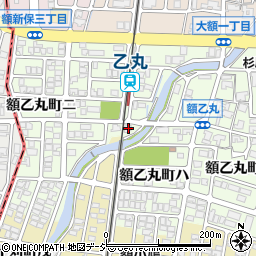 石川県金沢市額乙丸町ハ61周辺の地図