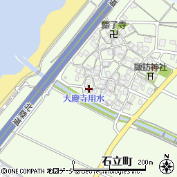石川県白山市石立町1016周辺の地図