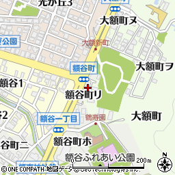 石川県金沢市額谷町リ7周辺の地図