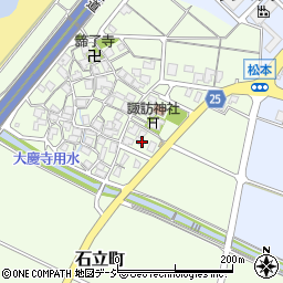 石川県白山市石立町235-1周辺の地図