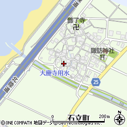石川県白山市石立町37周辺の地図