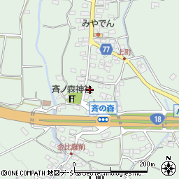 長野県千曲市八幡上町3843周辺の地図
