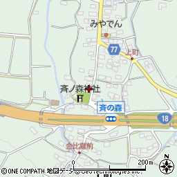 長野県千曲市八幡3712周辺の地図