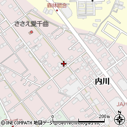 長野県千曲市内川1116周辺の地図