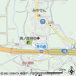 長野県千曲市八幡上町3841-1周辺の地図