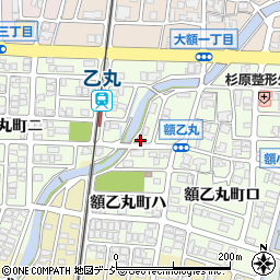 石川県金沢市額乙丸町ハ110周辺の地図