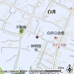 群馬県渋川市白井643周辺の地図