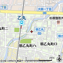 石川県金沢市額乙丸町ハ109周辺の地図