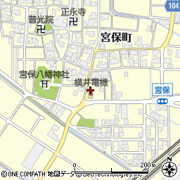 有限会社横井電機周辺の地図