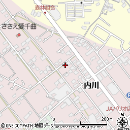 長野県千曲市内川1194周辺の地図