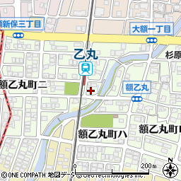 石川県金沢市額乙丸町ハ136周辺の地図