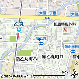 ＪＡ金沢市額周辺の地図