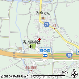 長野県千曲市八幡上町3840周辺の地図