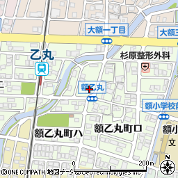石川県金沢市額乙丸町ハ18周辺の地図