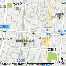 布の家サラサ粟田店周辺の地図