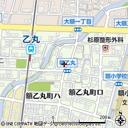 金沢市農業協同組合　額支店周辺の地図