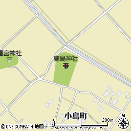 鹿島神社周辺の地図