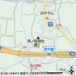長野県千曲市八幡3716周辺の地図