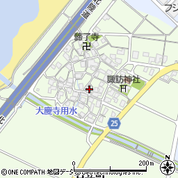 石川県白山市石立町19周辺の地図