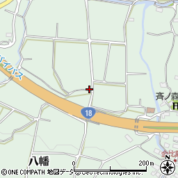長野県千曲市八幡4100周辺の地図