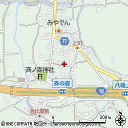 長野県千曲市八幡上町3890-17周辺の地図