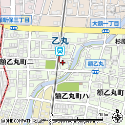 石川県金沢市額乙丸町ハ134周辺の地図