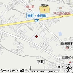 長野県大町市大町幸町5363-2周辺の地図