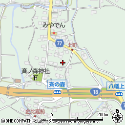 長野県千曲市八幡上町3890-1周辺の地図