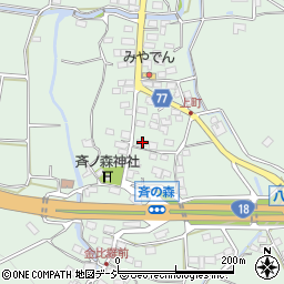 長野県千曲市八幡上町3839周辺の地図