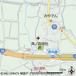 長野県千曲市八幡上町3672周辺の地図
