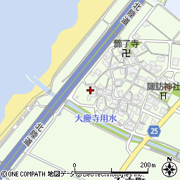 石川県白山市石立町47周辺の地図