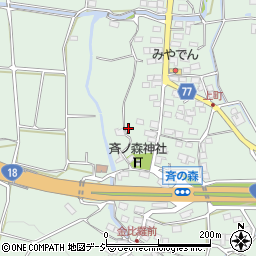 長野県千曲市八幡上町3672-2周辺の地図