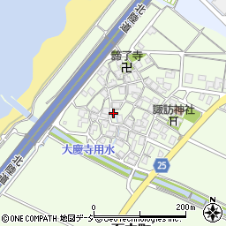 石川県白山市石立町54周辺の地図