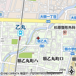 石川県金沢市額乙丸町ハ105周辺の地図