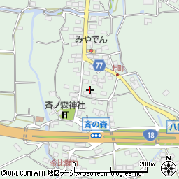長野県千曲市八幡上町3838周辺の地図