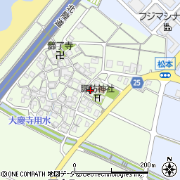 石川県白山市石立町126周辺の地図