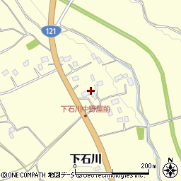 栃木県鹿沼市下石川337周辺の地図