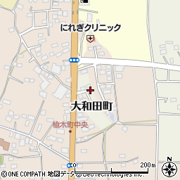 栃木県鹿沼市大和田町490周辺の地図